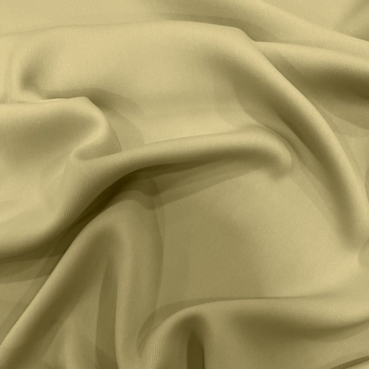 Light beige fluid twill fabric