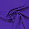Tissu caddy crêpe envers satin violet (3,25 mètres)