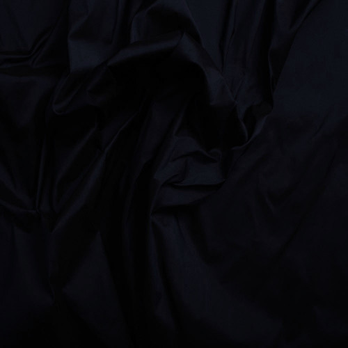 Silk doupion 100% silk night blue fabric
