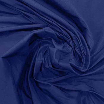 Silk doupion 100% silk ink blue fabric