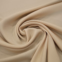 Nude satin-back cady crepe fabric Nude satin-back cady crepe fabric