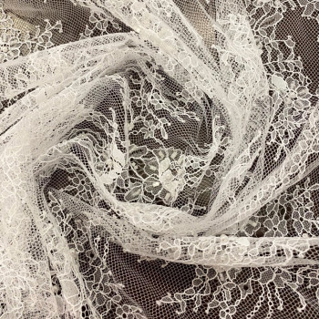 copy of White lace fabric