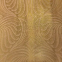 Tissu jacquard laminette or Tissu jacquard laminette or