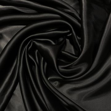 Black 100% cupro pongee lining