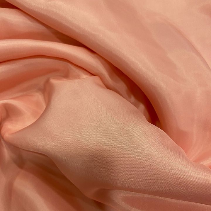 Salmon 100% cupro pongee lining (0.60 meters)
