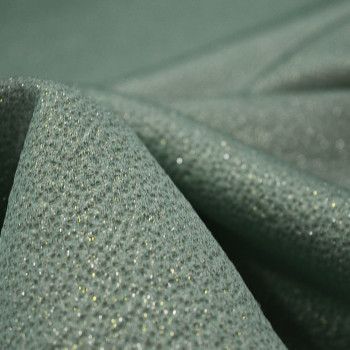 Tissu jacquard de soie vert pistache