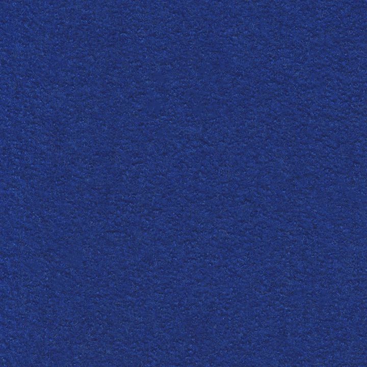 Boiled wool 100% wool fabric royal blue