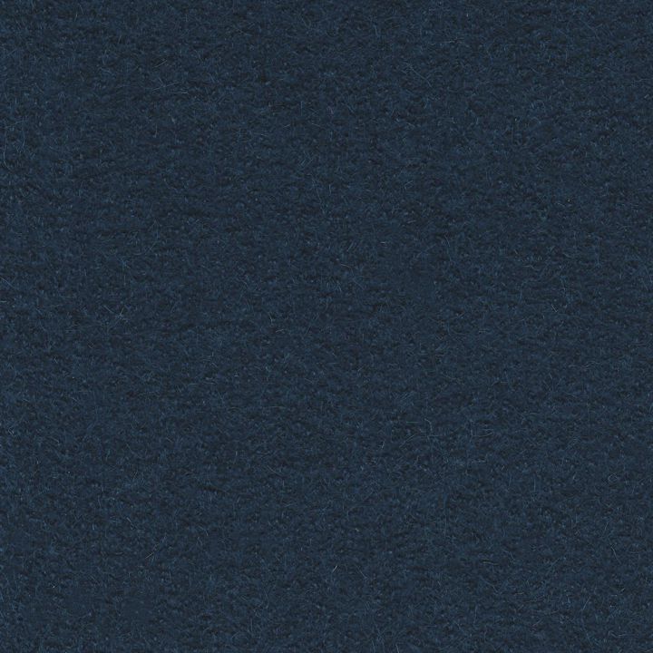 Boiled wool 100% wool indigo blue fabric
