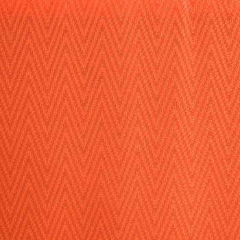 100% polyester voile fabric zig zag chevron orange