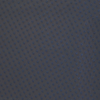Tissu voile 100% polyester plumetis bleu marine