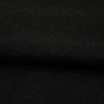 Black denim stretch fabric