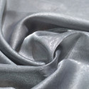 100% polyester organza embossed fabric grey