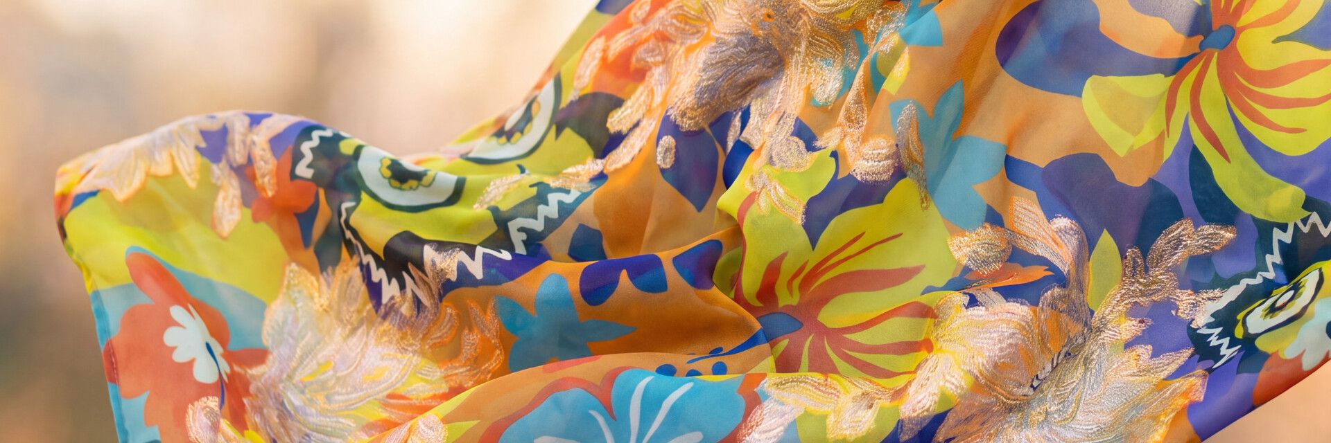 Silk Jacquard