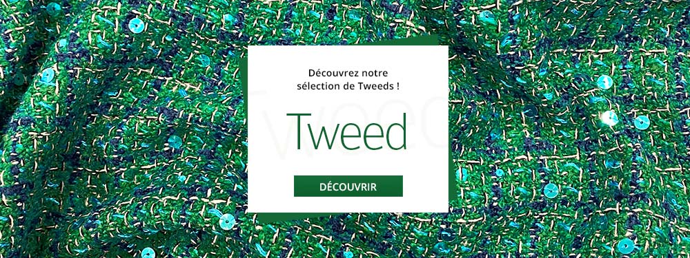 Découvrez notre sélection de Tweeds !